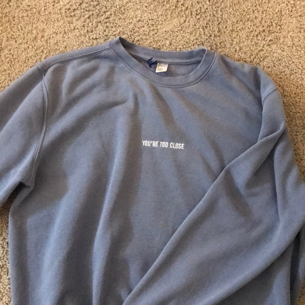 Crewneck sweatshirt